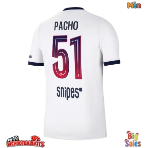 Paris Saint-Germain Willian Pacho #51 Replica Away Stadium Shirt 2026-27 Short Sleeve